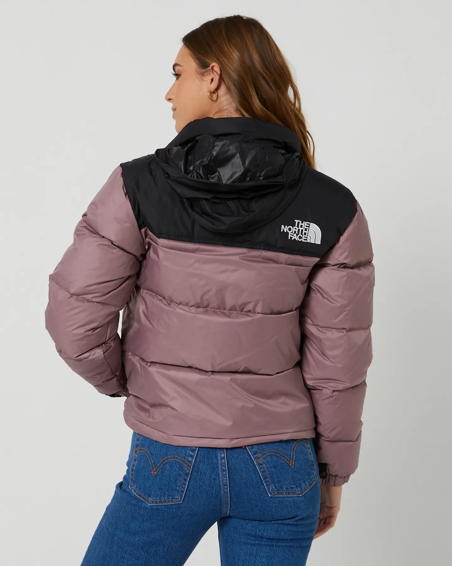 The North Face Womens 1996 Retro Nuptse Jacket - Fawn Grey | SurfStitch