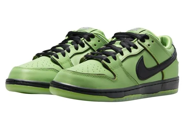 The Powerpuff Girls x Nike SB Dunk Low Buttercup