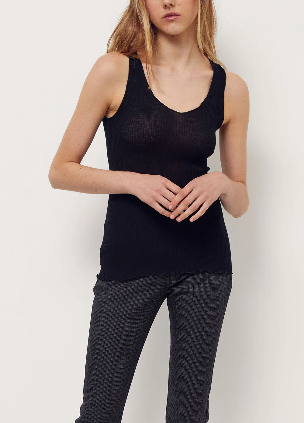 Toteme -  Savona Rib Wool Tank - Tank