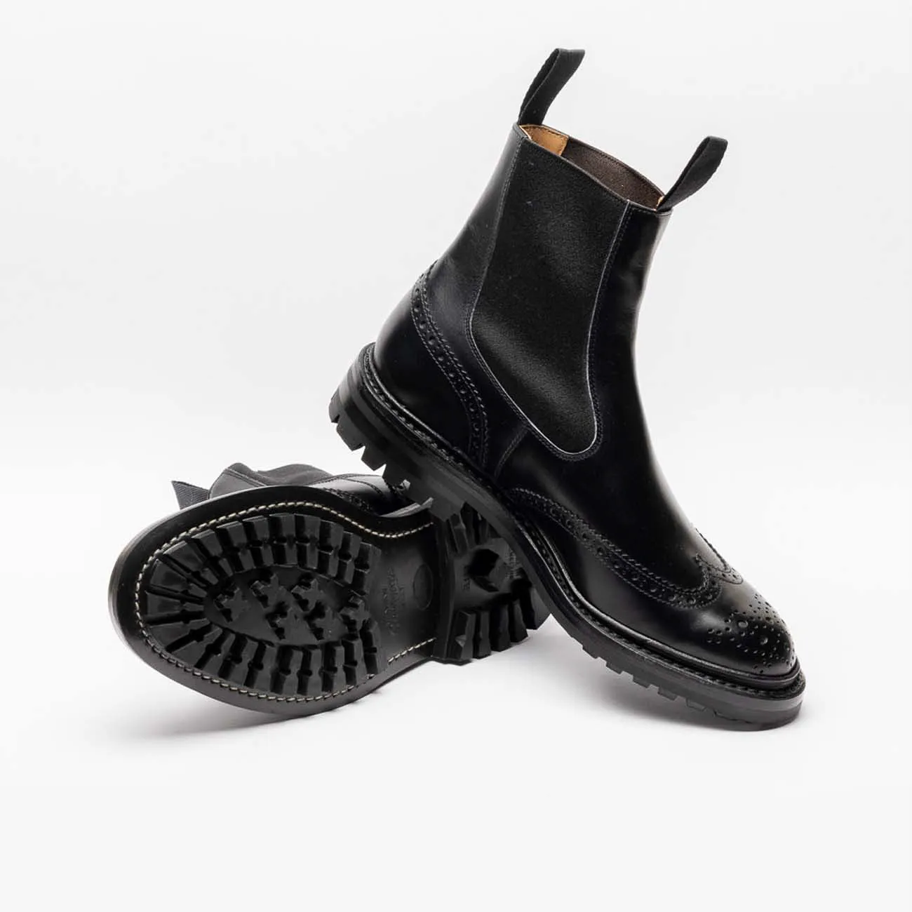 Tricker's Tricker's Henry chelsea boot in black leather