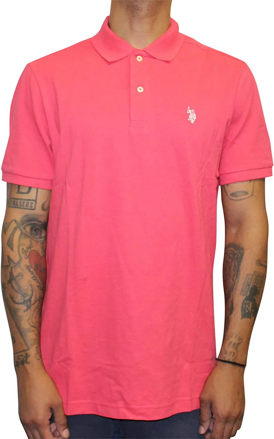 U.S. Polo Assn. Men's Classic Small Pony Solid Polo Shirt