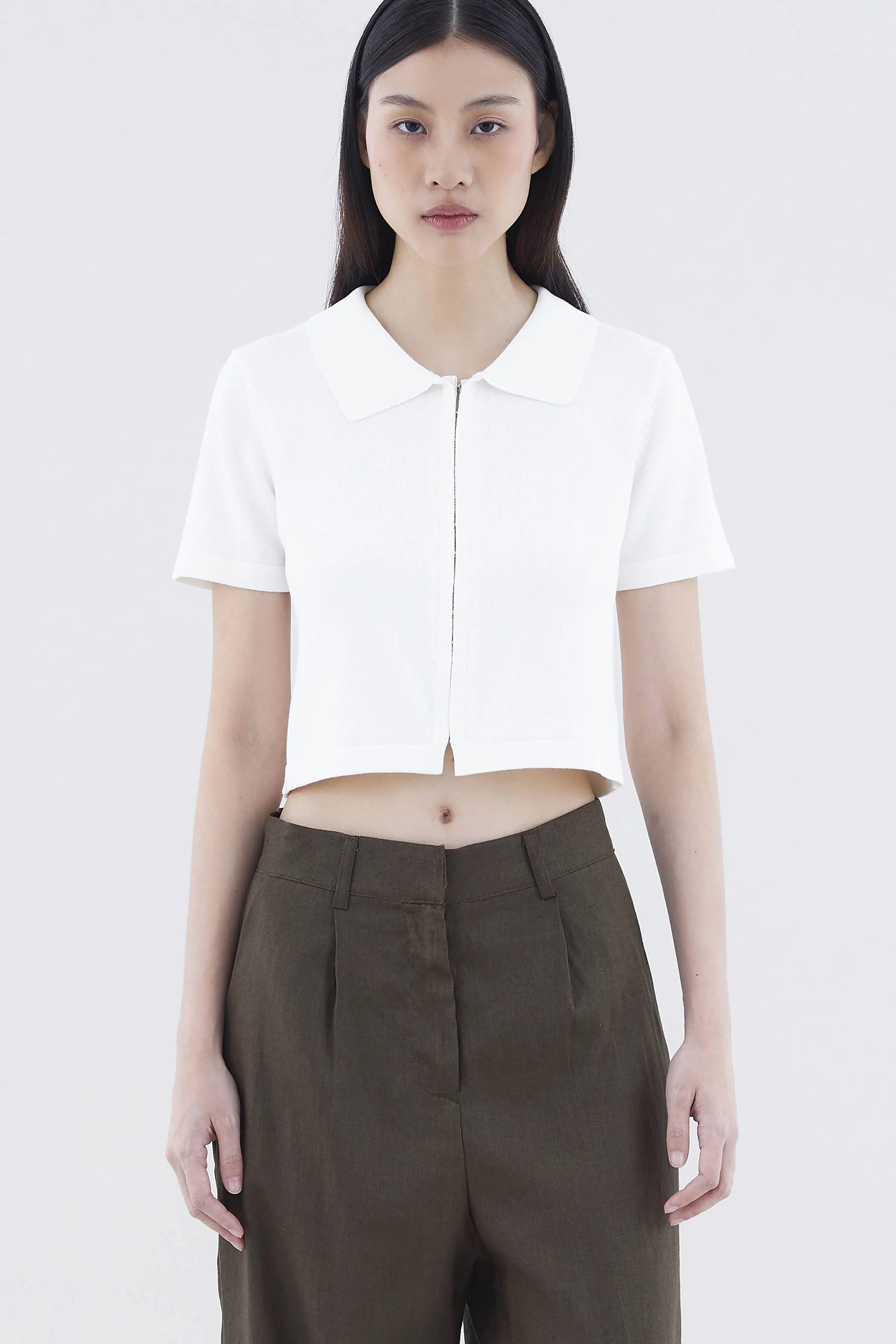 Valira Polo Crop Tee