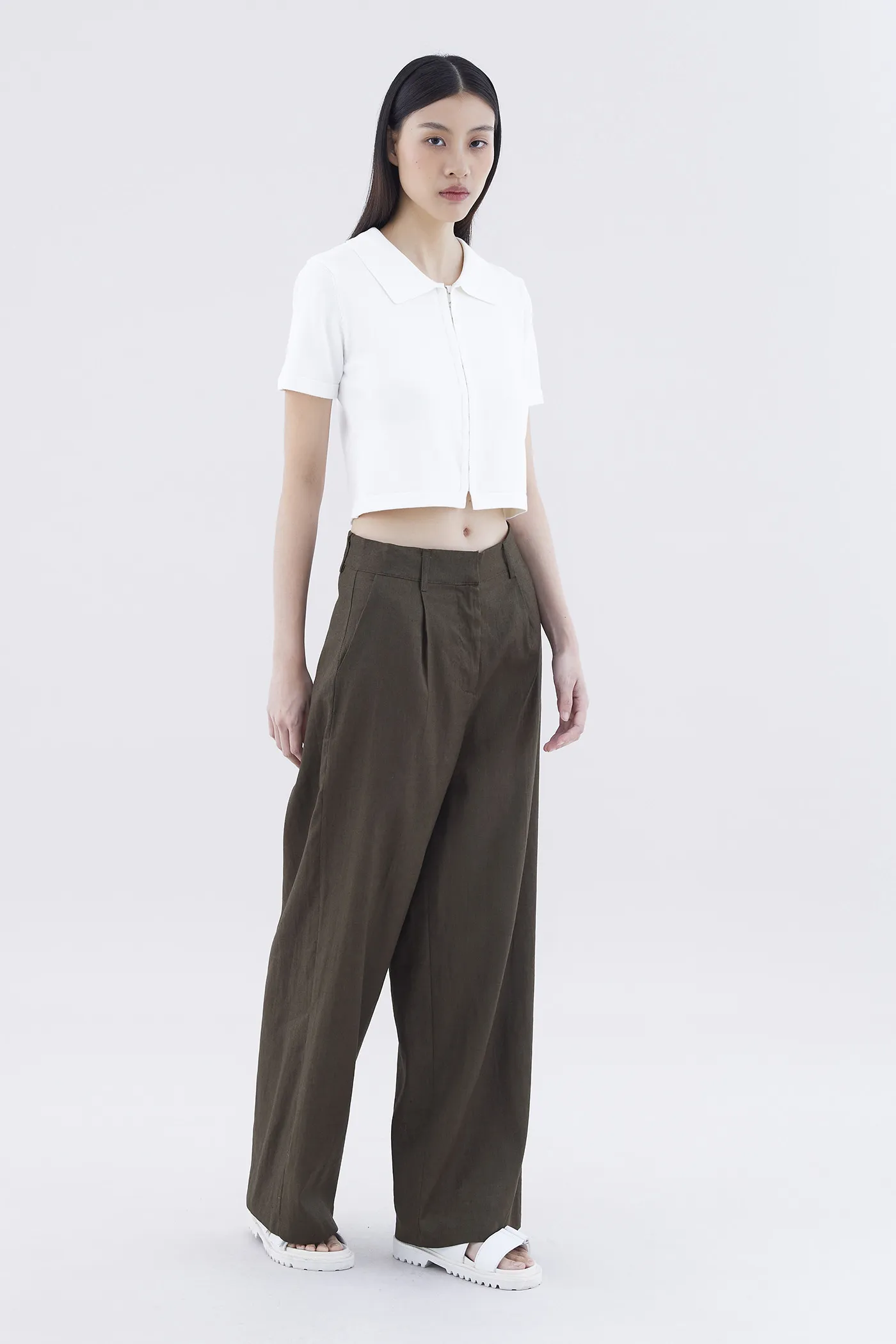 Valira Polo Crop Tee