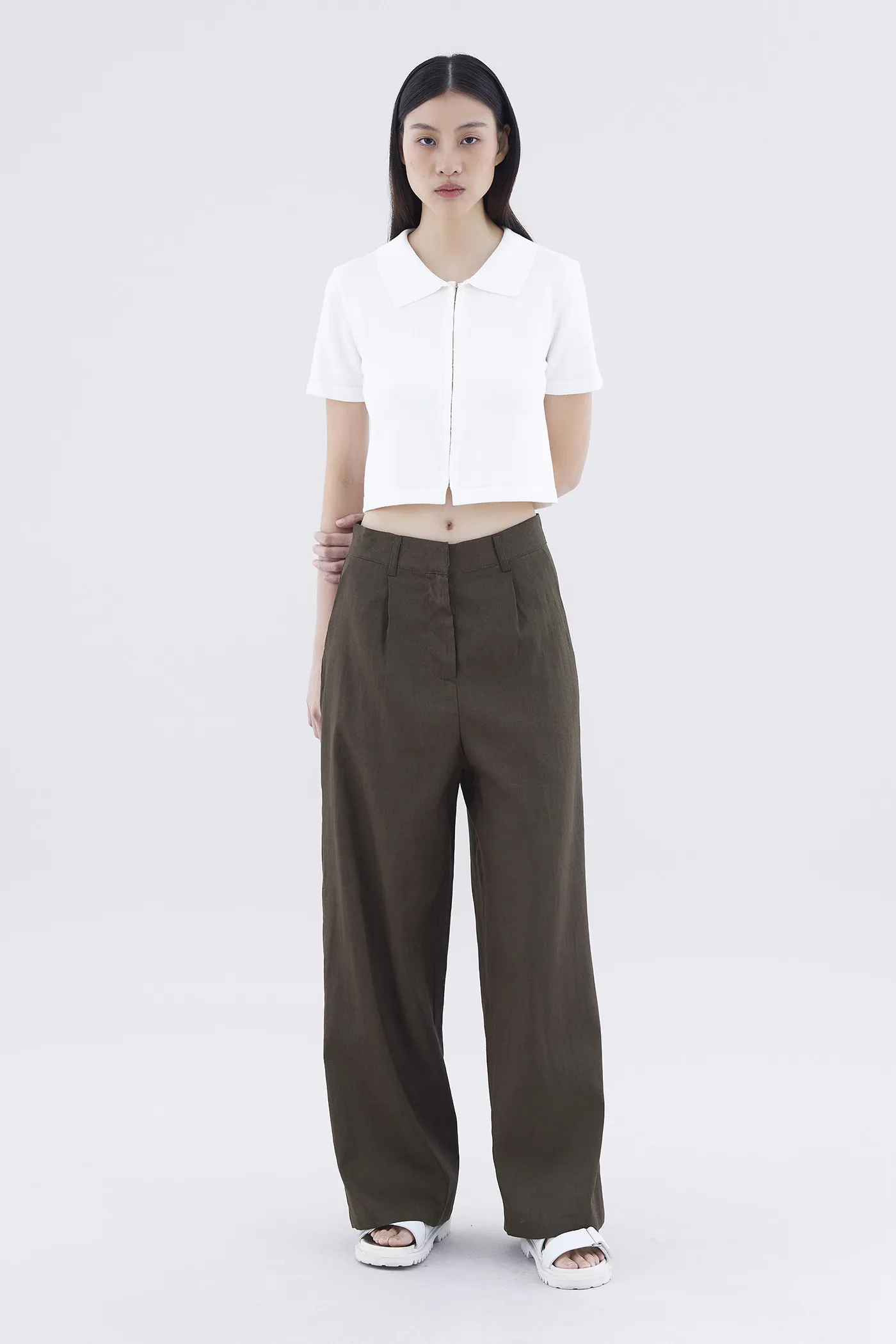 Valira Polo Crop Tee