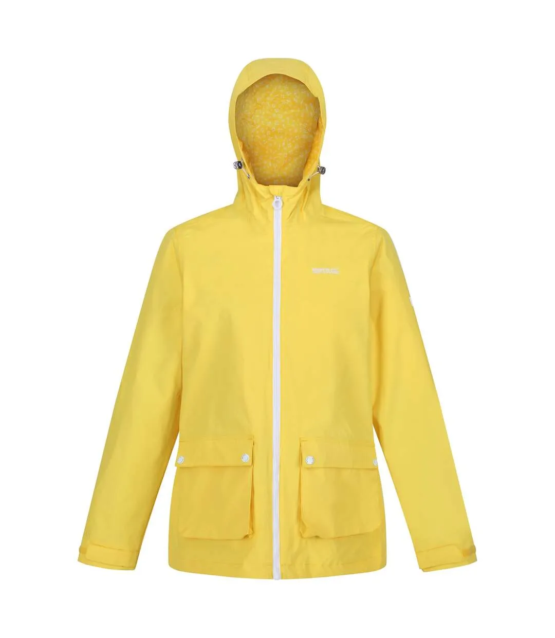 Womens/ladies baysea waterproof jacket maize yellow Regatta