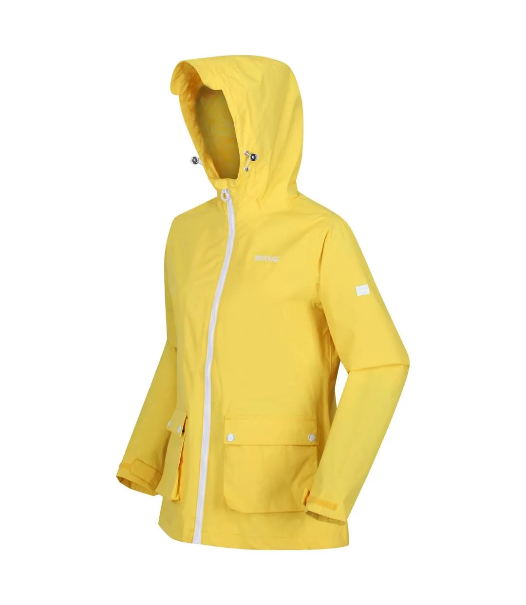 Womens/ladies baysea waterproof jacket maize yellow Regatta