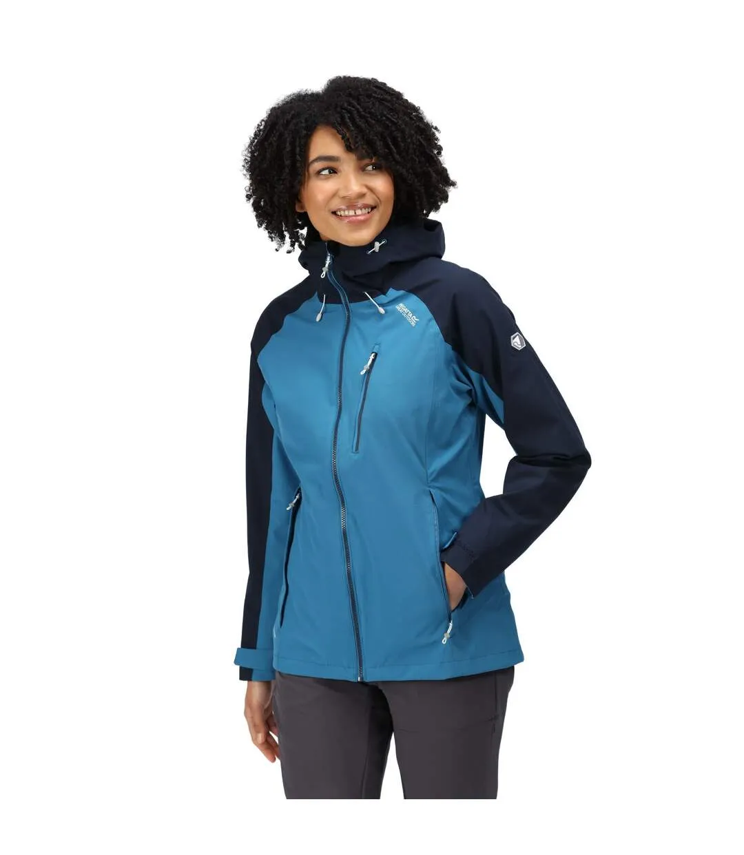 Womens/ladies birchdale shell waterproof jacket plum Regatta