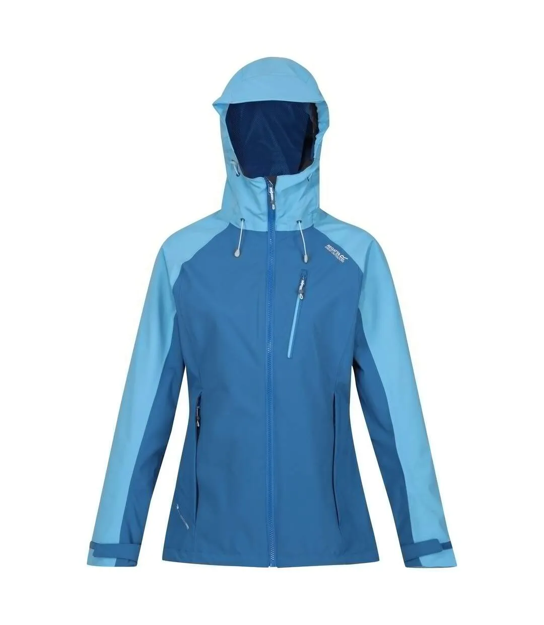 Womens/ladies birchdale shell waterproof jacket vallarta blue/ethereal Regatta