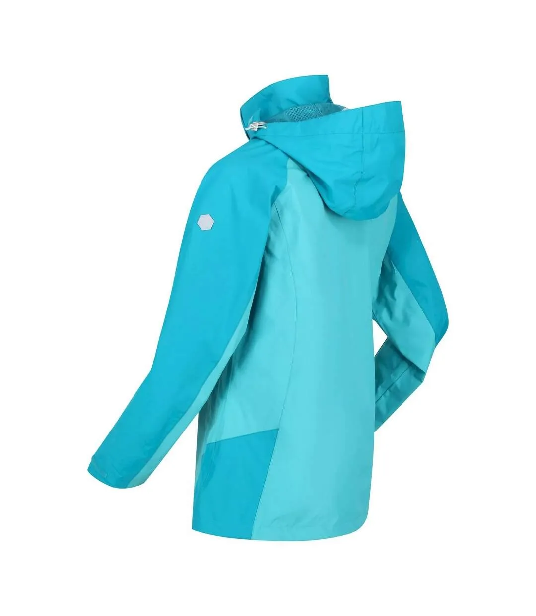 Womens/ladies calderdale iv waterproof jacket turquoise/enamel Regatta