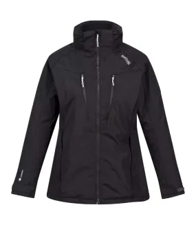 Womens/ladies calderdale winter waterproof jacket black Regatta