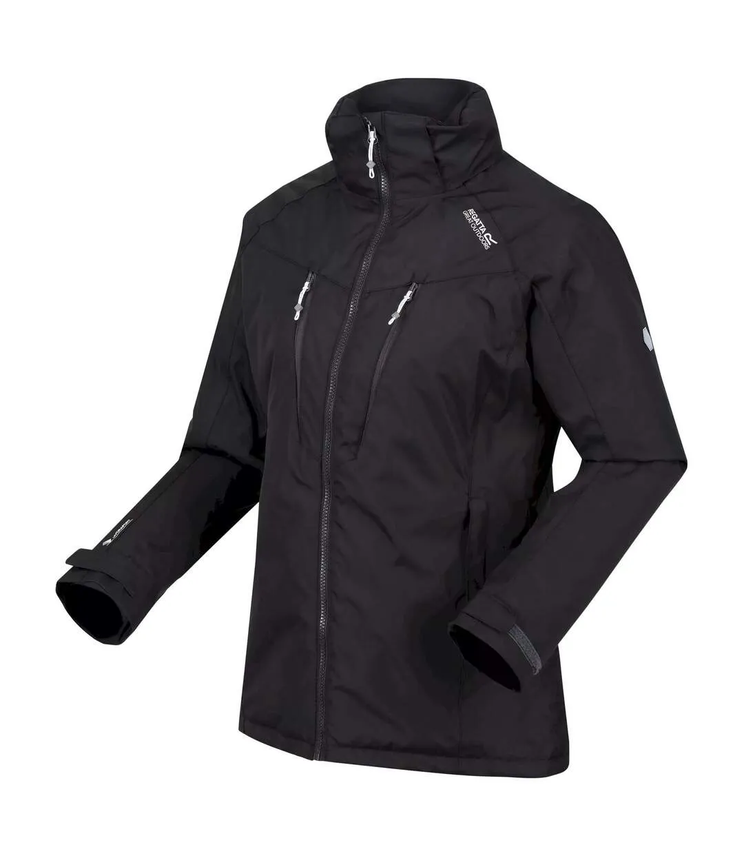 Womens/ladies calderdale winter waterproof jacket black Regatta