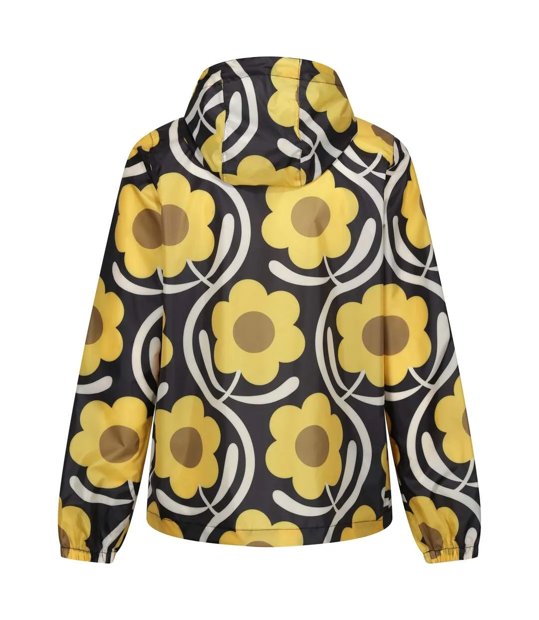 Womens/ladies orla kiely pack-it apple blossom waterproof jacket yellow Regatta