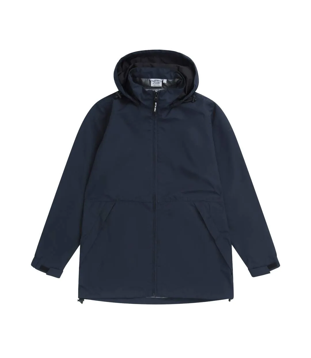 Womens/ladies pace packable waterproof jacket navy Animal